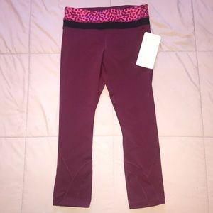 NWT, Lululemon Run: Inspire Crop II